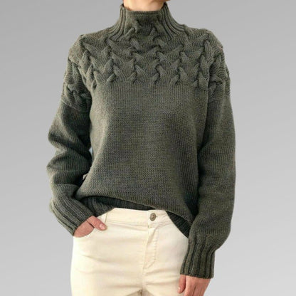 LM | Elegant and warm turtleneck sweater