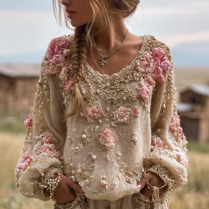 Timeless Vintage Style Jumper