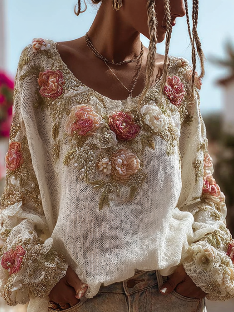 Timeless Vintage Style Jumper