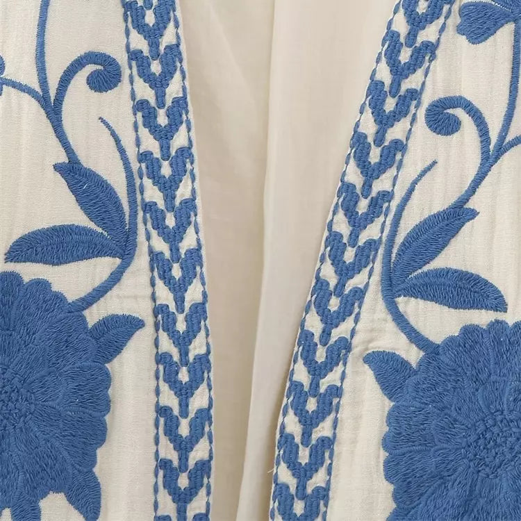 LM | Flowered vest