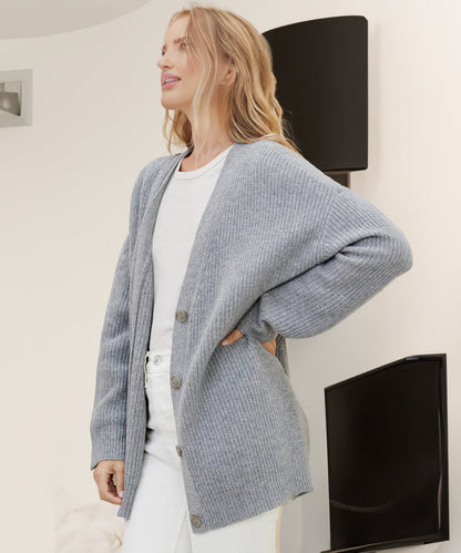 LM | Cashmere Cocoon cardigan