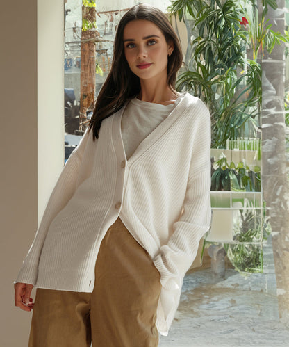 LM | Cashmere Cocoon cardigan