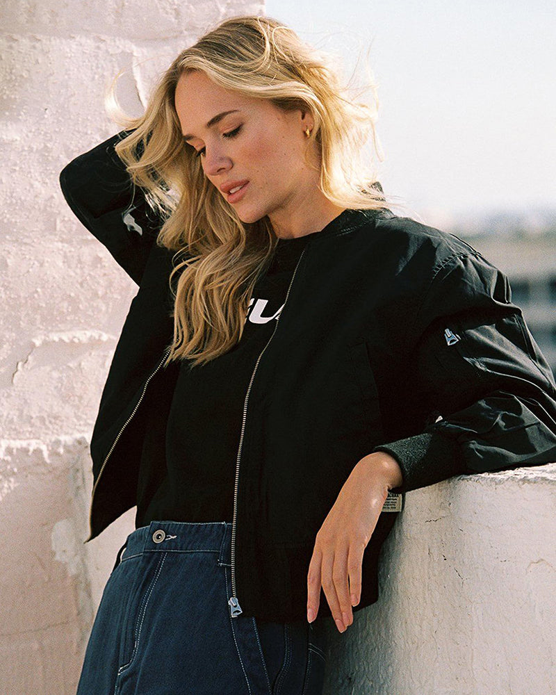 LM | Classic bomber jacket for women