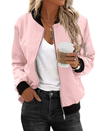 LM | Classic bomber jacket for women
