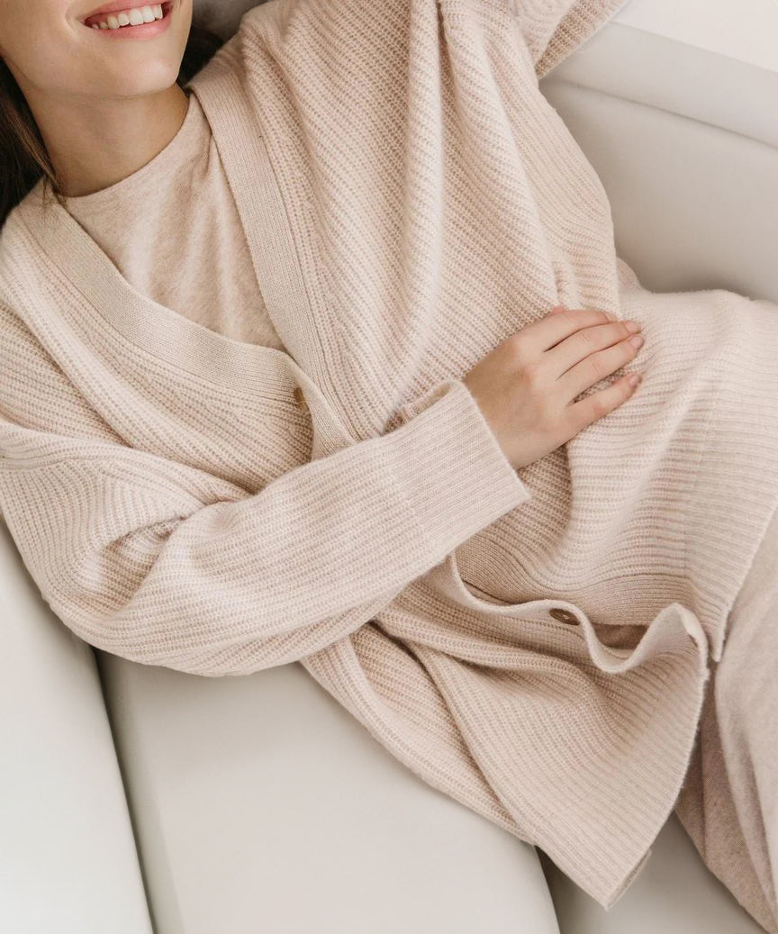 LM | Cashmere cocoon cardigan