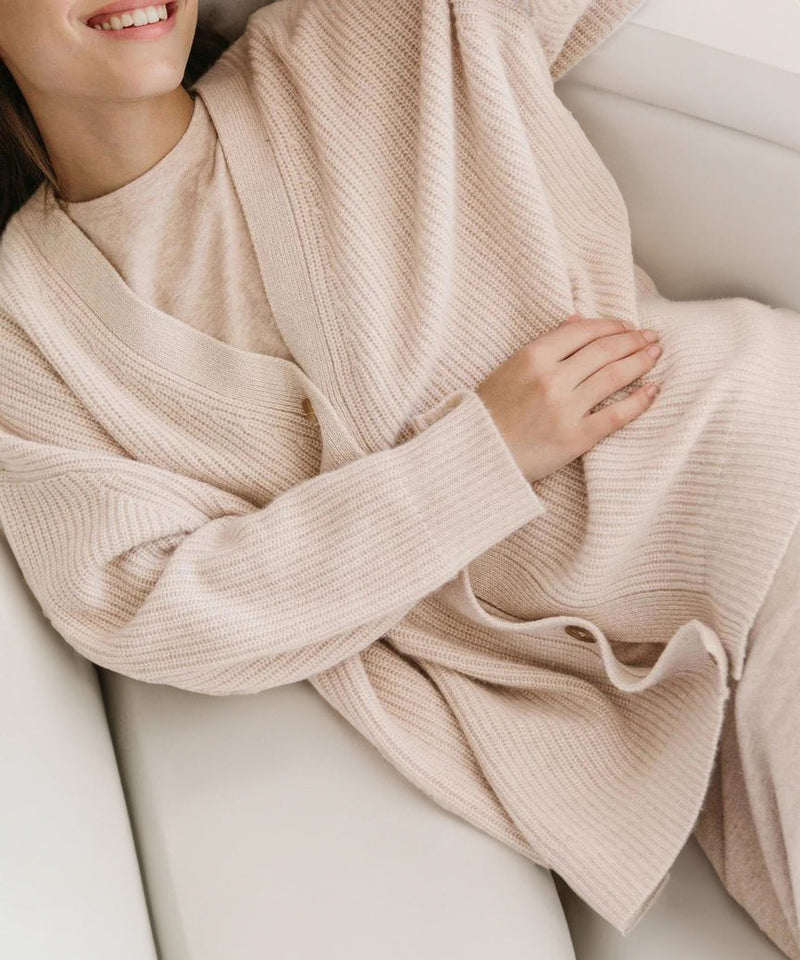 LM | Cashmere cocoon cardigan
