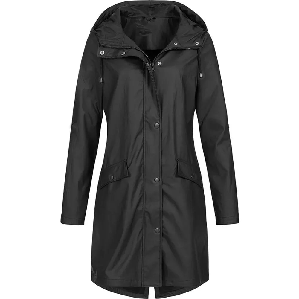 LM | Outdoor long waterproof jacket
