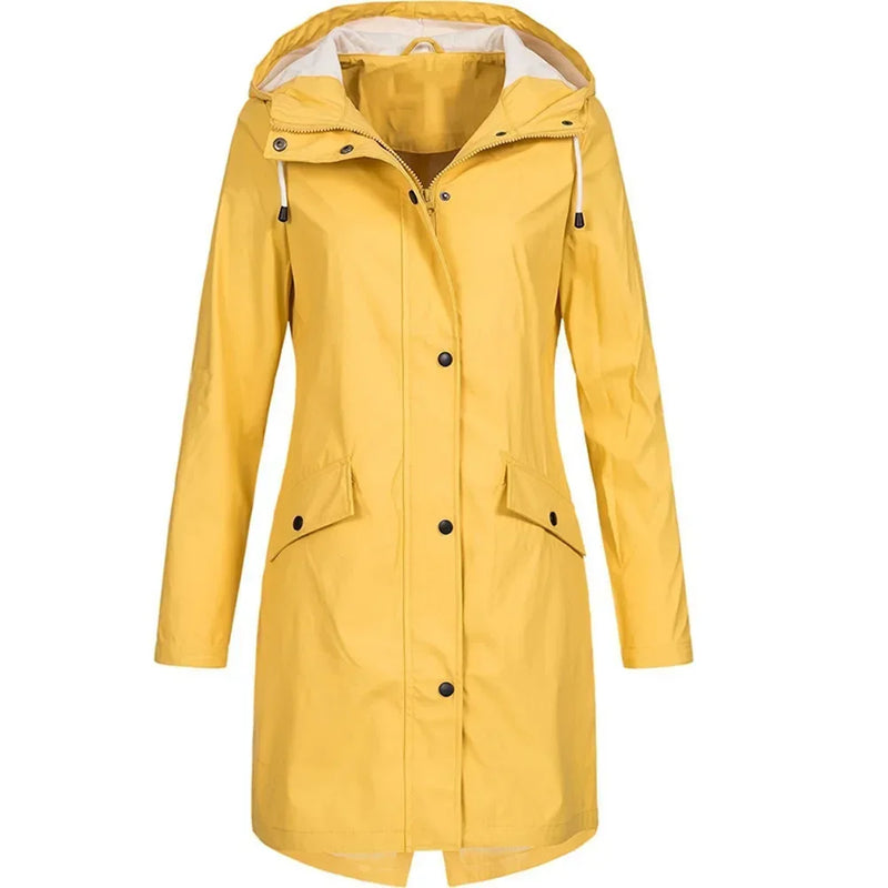 LM | Outdoor long waterproof jacket