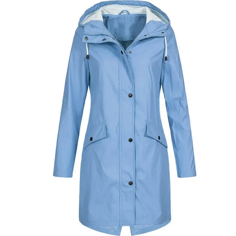 LM | Outdoor long waterproof jacket