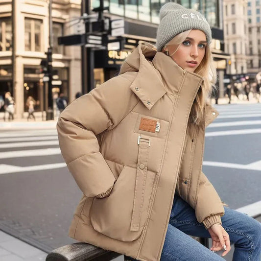 LM | warm thick parka jacket