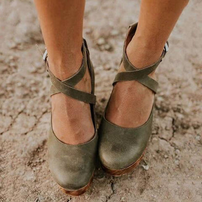 LM | Clunky wedge shoes