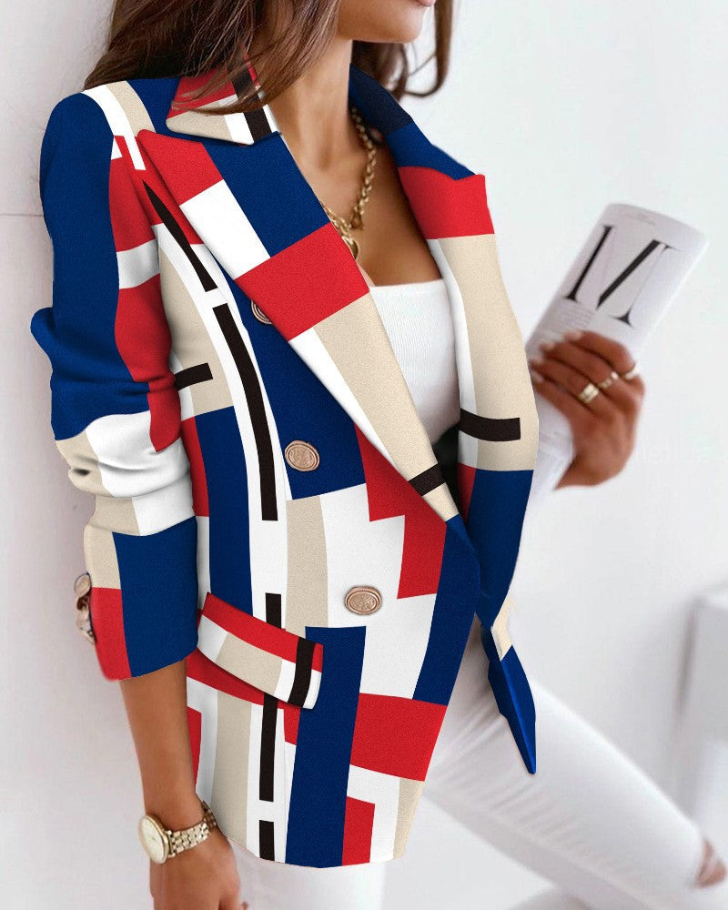 LM | SnakeBlazer I Blazer with snake print for women