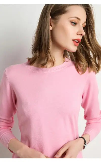 LM | Knitted sweater for women
