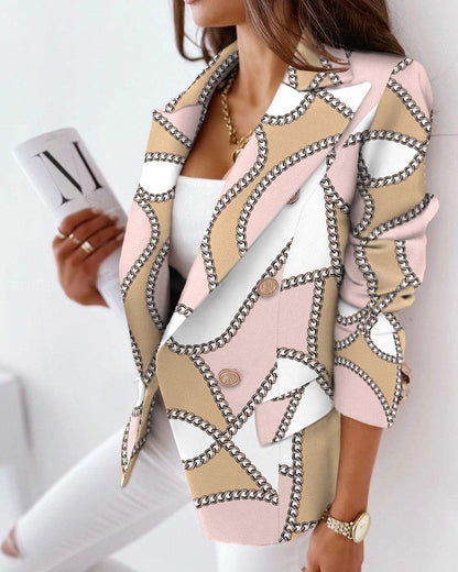 LM | SnakeBlazer I Blazer with snake print for women