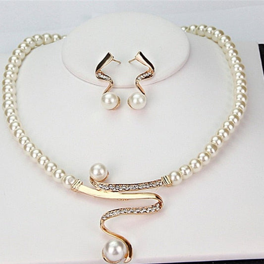 Delicate Artisan Pearl Set
