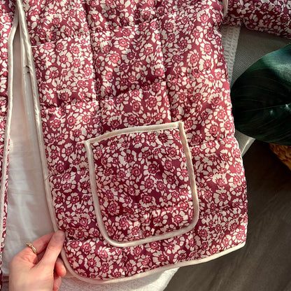 LM | Daisy patterned jacket