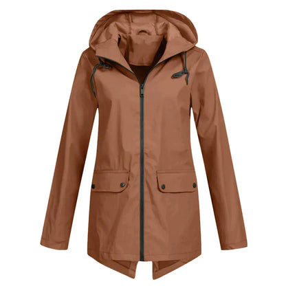 LM | Waterproof jacket with zipper for women