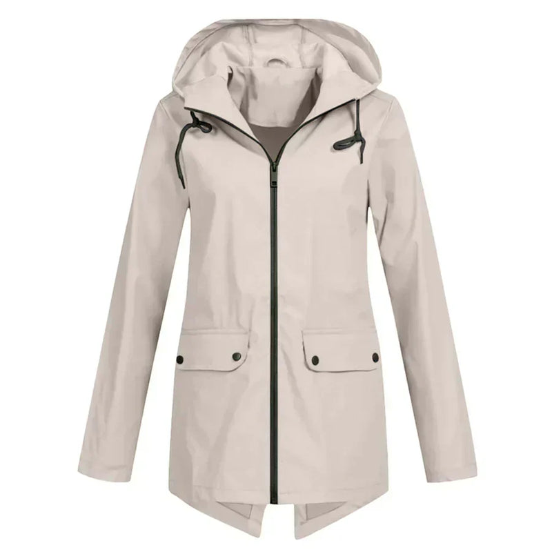 LM | Waterproof jacket with zipper for women