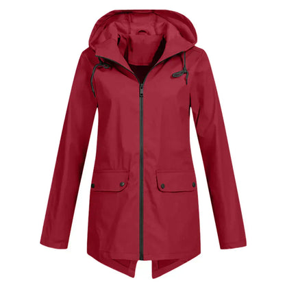 LM | Waterproof jacket with zipper for women