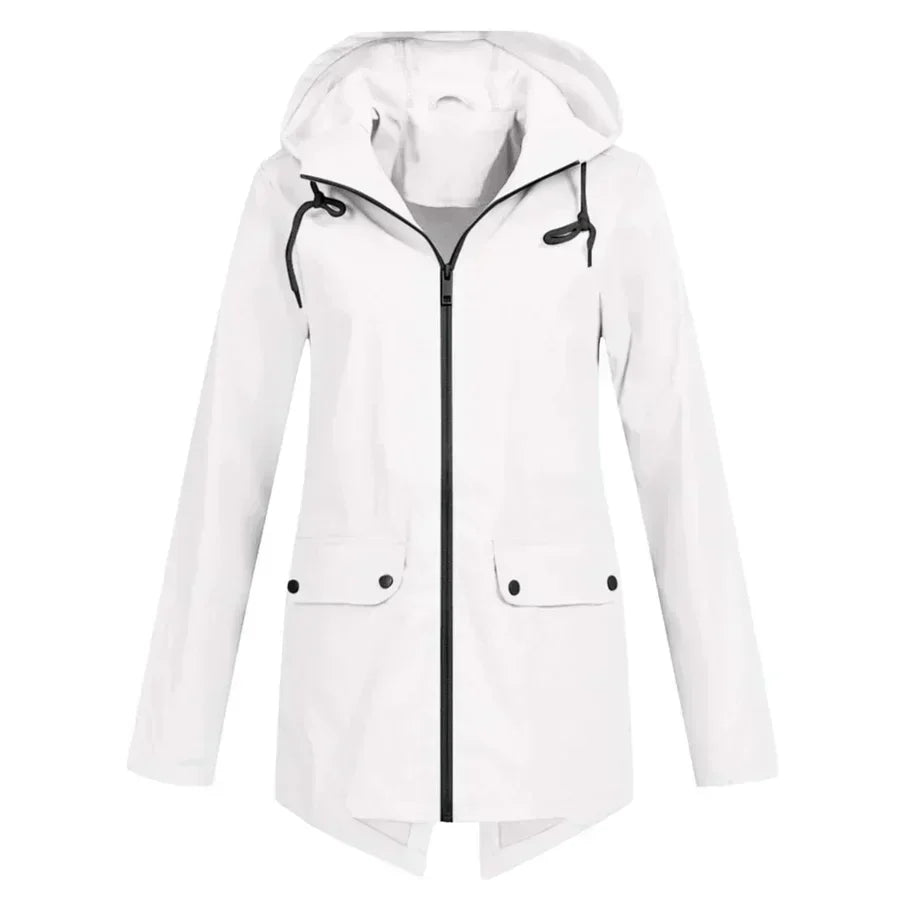 LM | Waterproof jacket with zipper for women