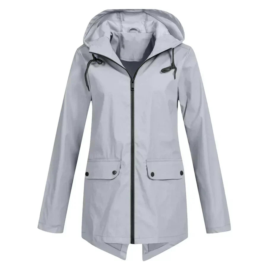 LM | Waterproof jacket with zipper for women
