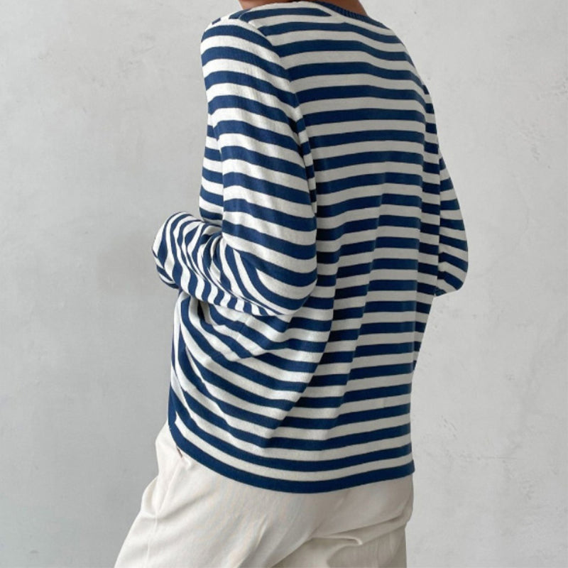 LM | Striped pullover shirt