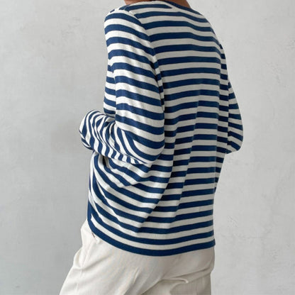 LM | Striped pullover shirt