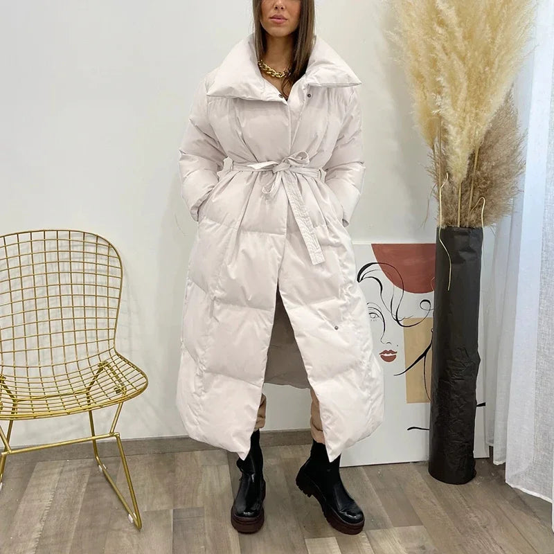 LM | Elegant jacket with belt