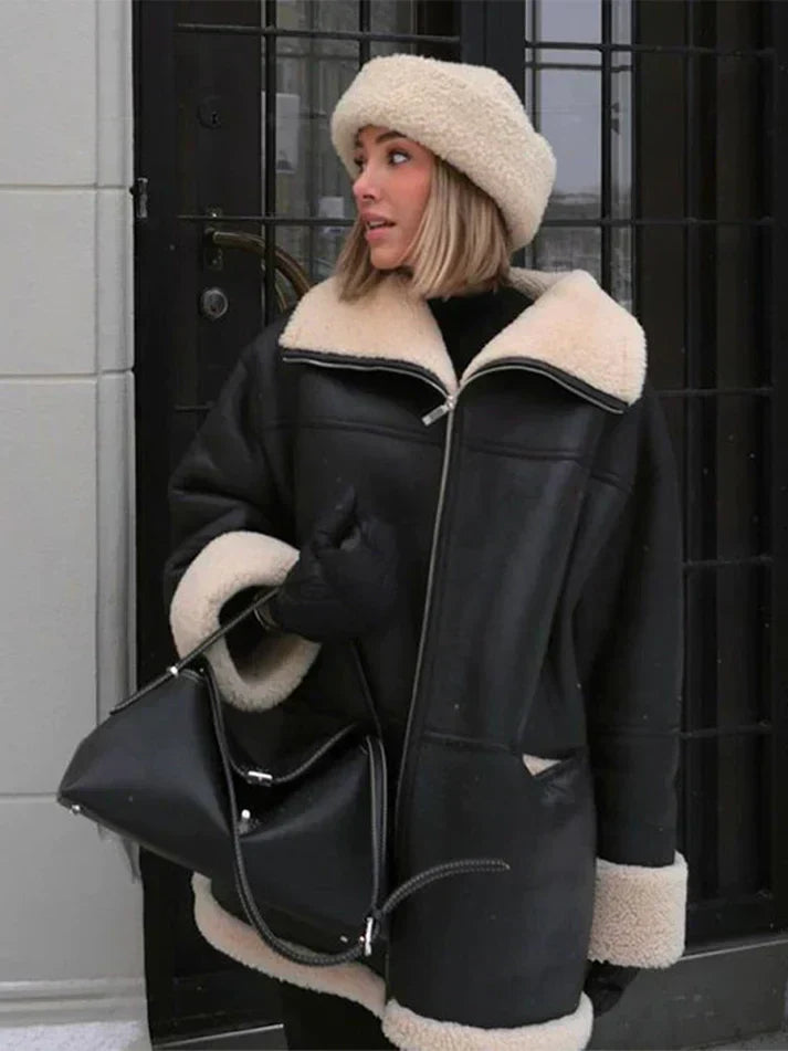 LM | Warm fur jacket