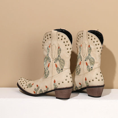 Vintage Inspired Orthopedic Boots