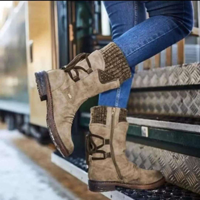 Classic Orthopedic Boots with Timeless Style