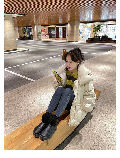 Chic Orthopedic Boots with Unique Design