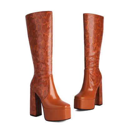 Chic Orthopedic Boots with Unique Design