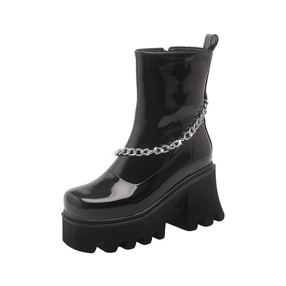 Chic Orthopedic Boots with Unique Design
