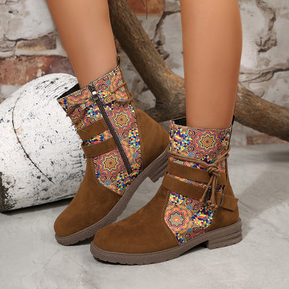 Vintage Inspired Orthopedic Boots