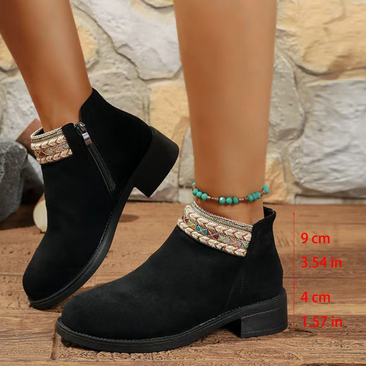 Classic Orthopedic Boots with Timeless Style