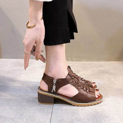 Classic Orthopedic Sandals with Timeless Style