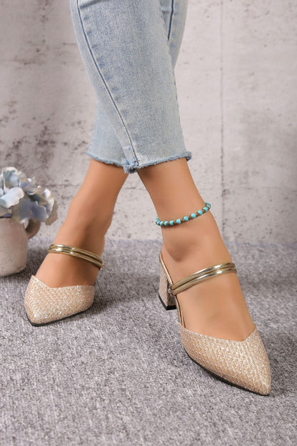 Chic Orthopedic Heels with Unique Design