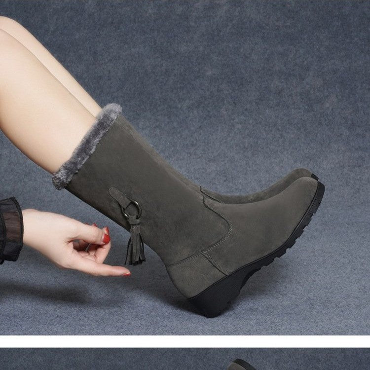Vintage Inspired Orthopedic Boots