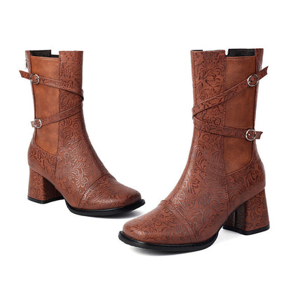 Chic Orthopedic Boots with Unique Design