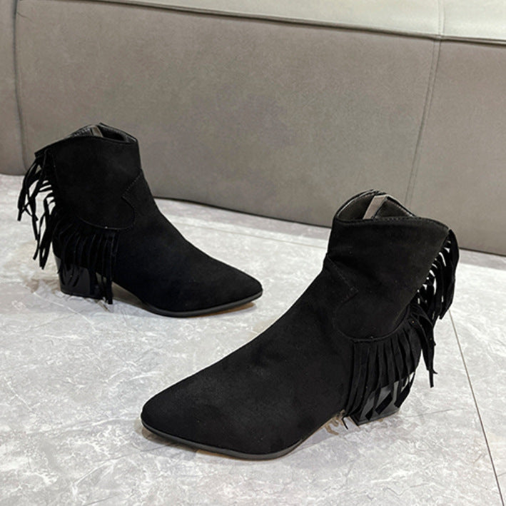Chic Orthopedic Boots with Unique Design