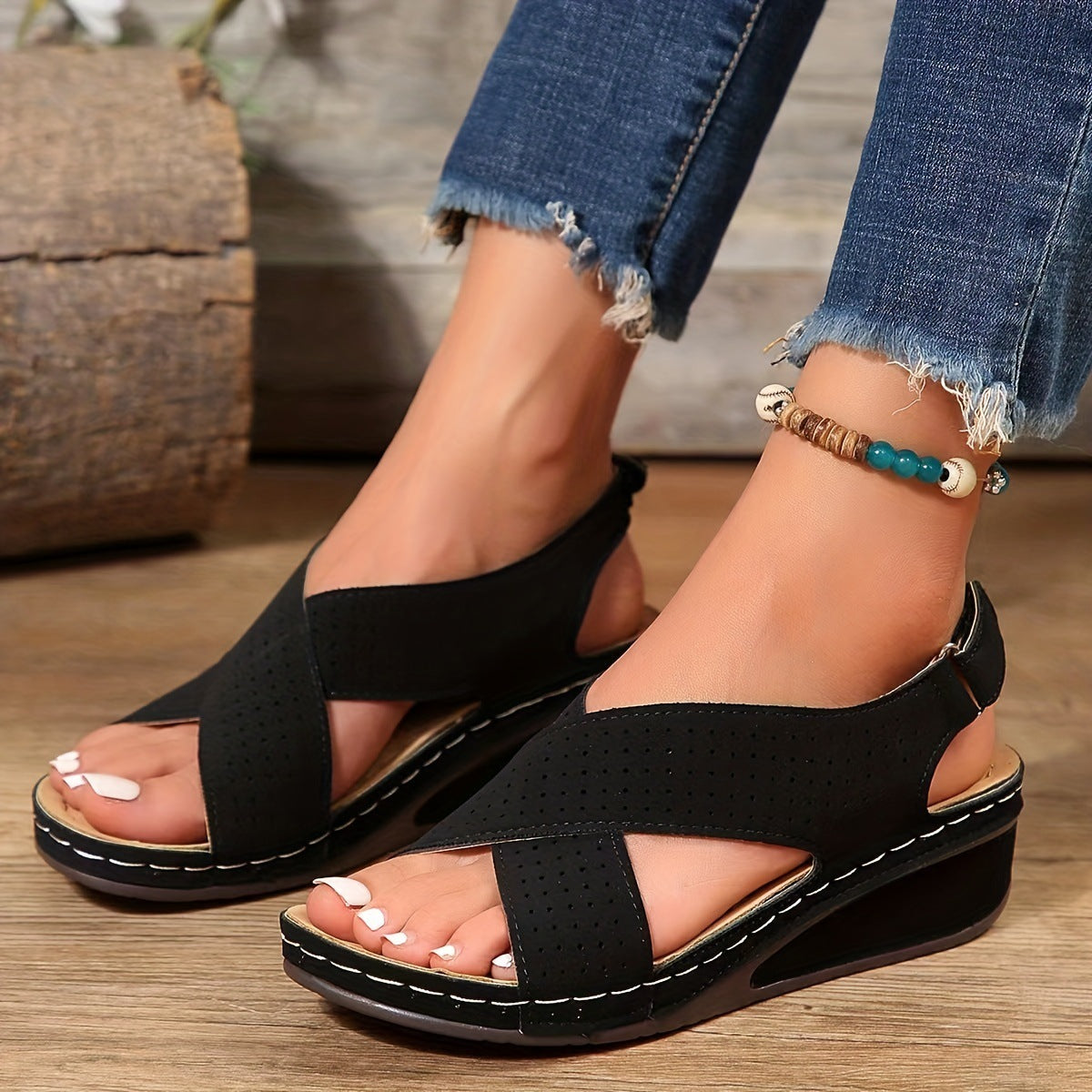 Classic Orthopedic Sandals with Timeless Style