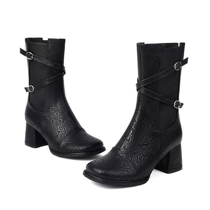 Chic Orthopedic Boots with Unique Design