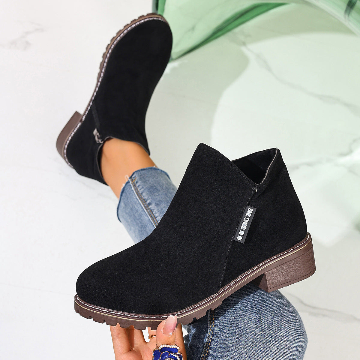 Vintage Inspired Orthopedic Boots