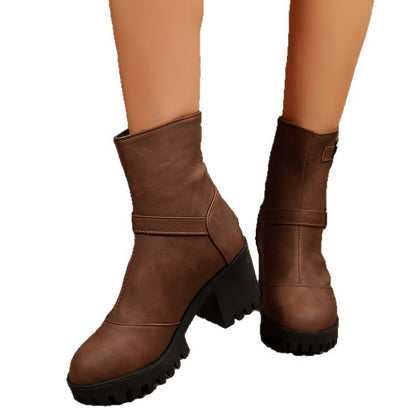 Classic Orthopedic Boots with Timeless Style