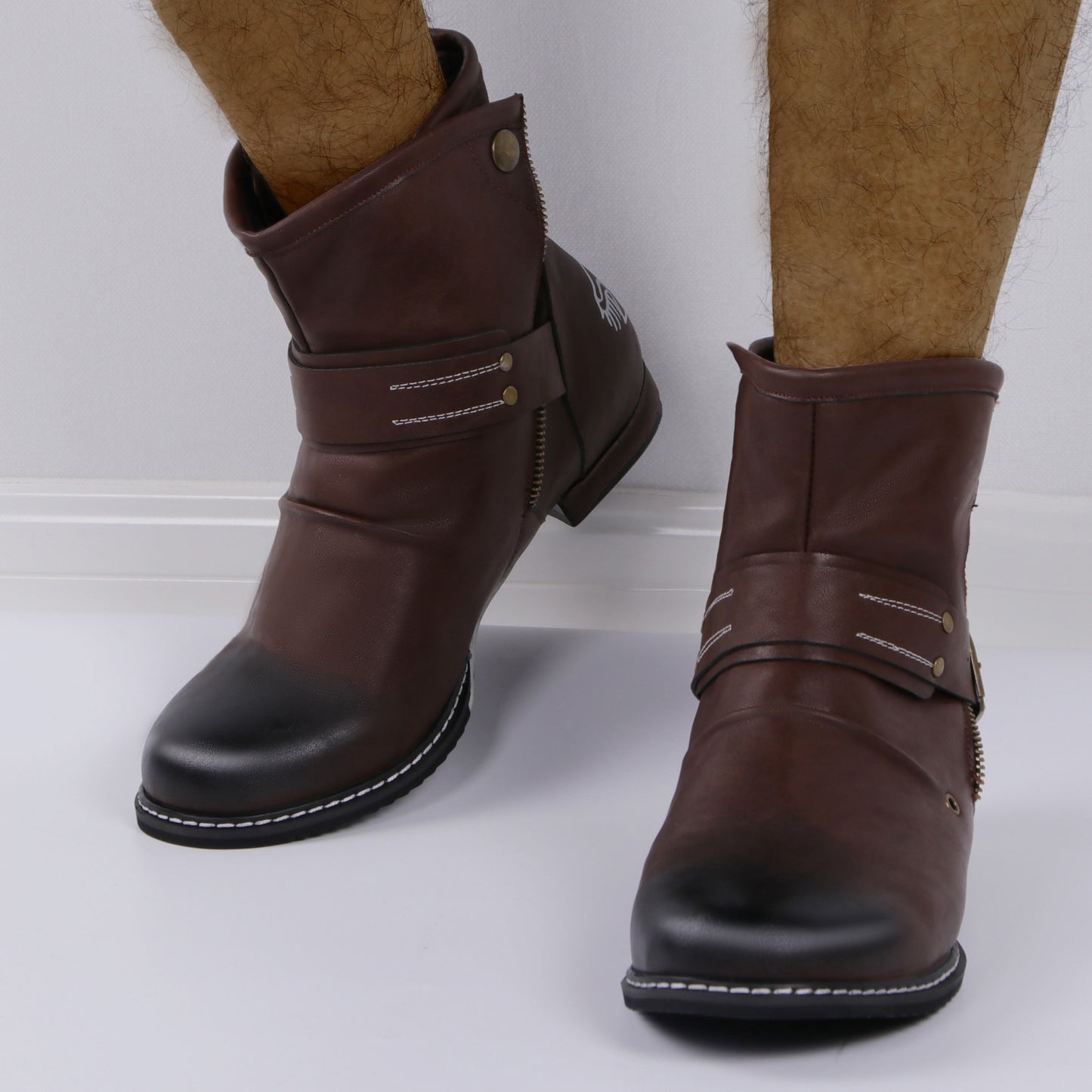 Vintage Inspired Orthopedic Boots