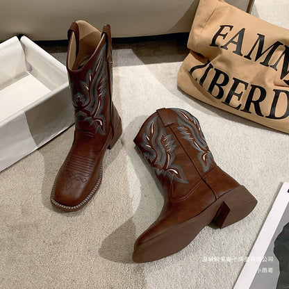 Vintage Inspired Orthopedic Boots