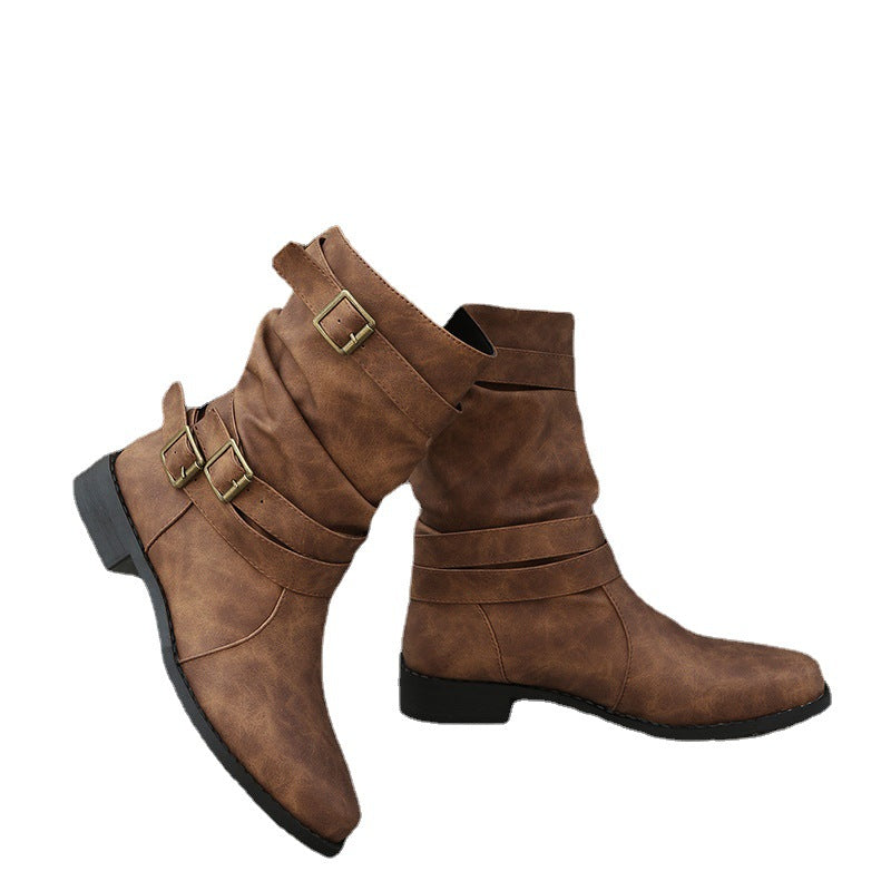 Classic Orthopedic Boots with Timeless Style