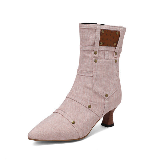 Chic Orthopedic Boots with Unique Design