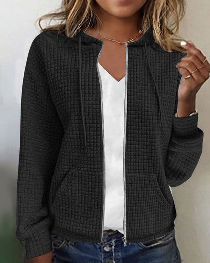 LM | Structured jacket with zipper